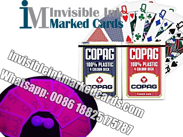 copag 4 color marked cards